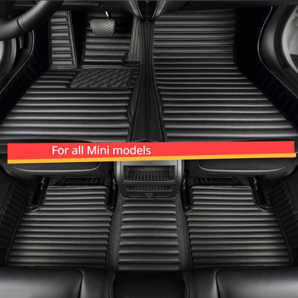 Car floor mat For Mini Cooper Coupe Countryman Paceman Clubman accessories customized according to the model auto assesories