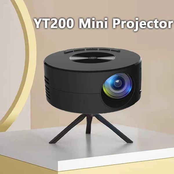 LED projector for Android home media player audio portable projector USB video wired mirror home party cinema B240821
