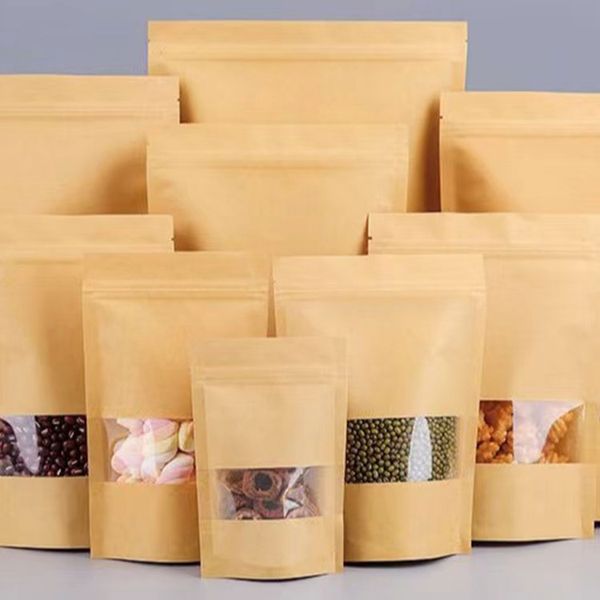 Durable Genuine Leather Food Sealant Bags for Dry Fruits, Tea - Perfect for Snack Packing