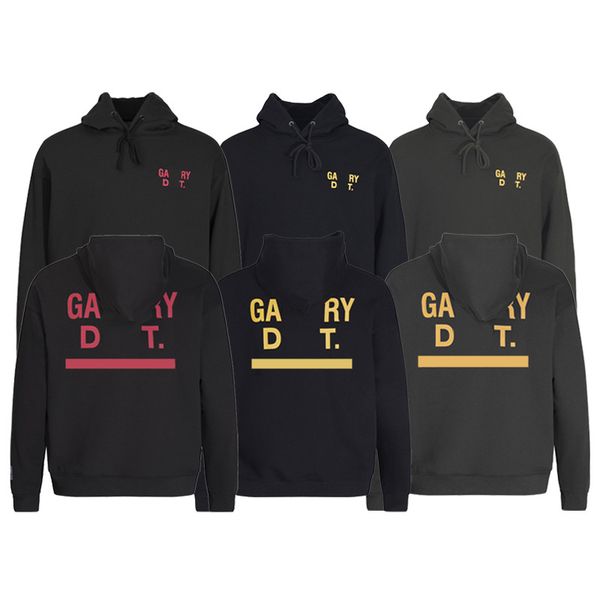 Mens black hoodies sweatshirt hooded letter print men hoodie woman hoodies loose plus size pullover outerwear designer sweatshirts American