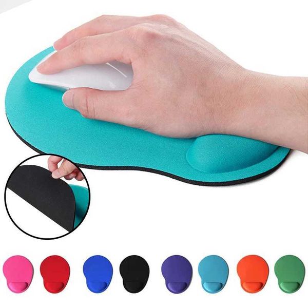 Ergonomic Wrist Rest Mouse Solid Color EVA Pad Comfortable Wrist Support Non Slip Mice Mat Soft Mousepad For PC Laptop Computer O250118