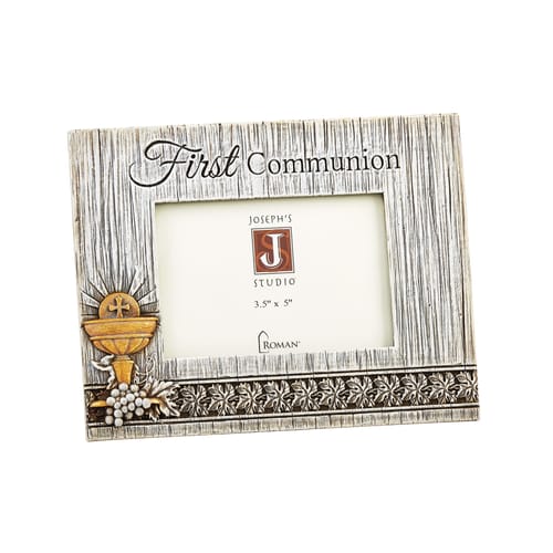 Rustic First Communion Photo Frame - 3.5&amp;quot; x 5&amp;quot;