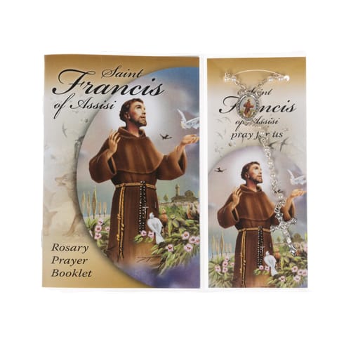 St. Francis Rosary, Booklet, &amp;amp; Bookmark Set