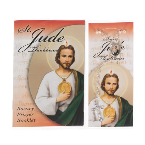 St. Jude Rosary, Rosary Booklet &amp;amp; Bookmark Set