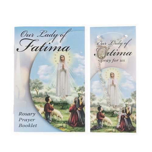 Fatima Rosary, Rosary Booklet &amp;amp; Bookmark Set