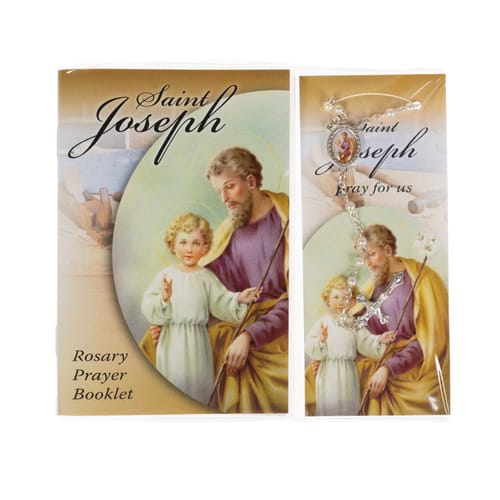 St. Joseph Rosary, Rosary Booklet &amp;amp; Bookmark Set