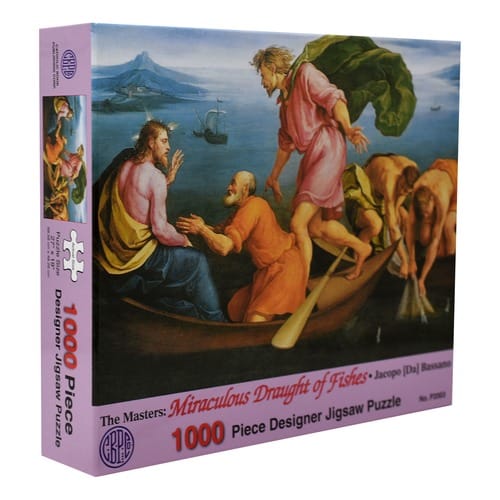 Masters Series Miraculous Draught of Fishes 1000 Piece Puzzle