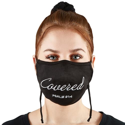Psalms 91:4 Face Mask
