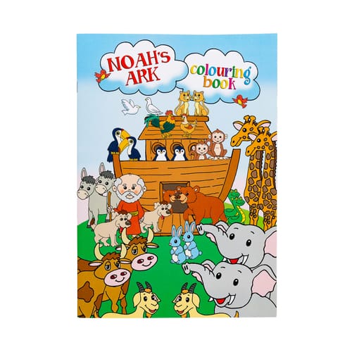 Noah's Ark Coloring Book &amp;amp; 24 Piece Puzzle Set