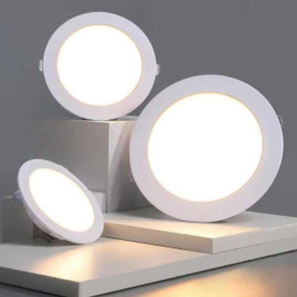 5W 9W 12W 15W 18W LED tube light 220V pendant lamp embedded tube light circular LED panel light cold and warm white LED spotlight CL240904