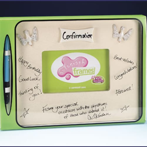 Confirmation Signature Photo Frame