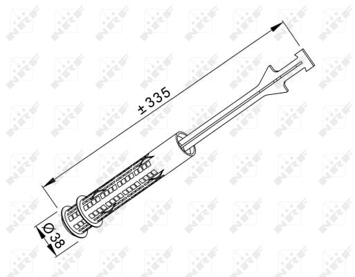 Dryer, air conditioning NRF 33352