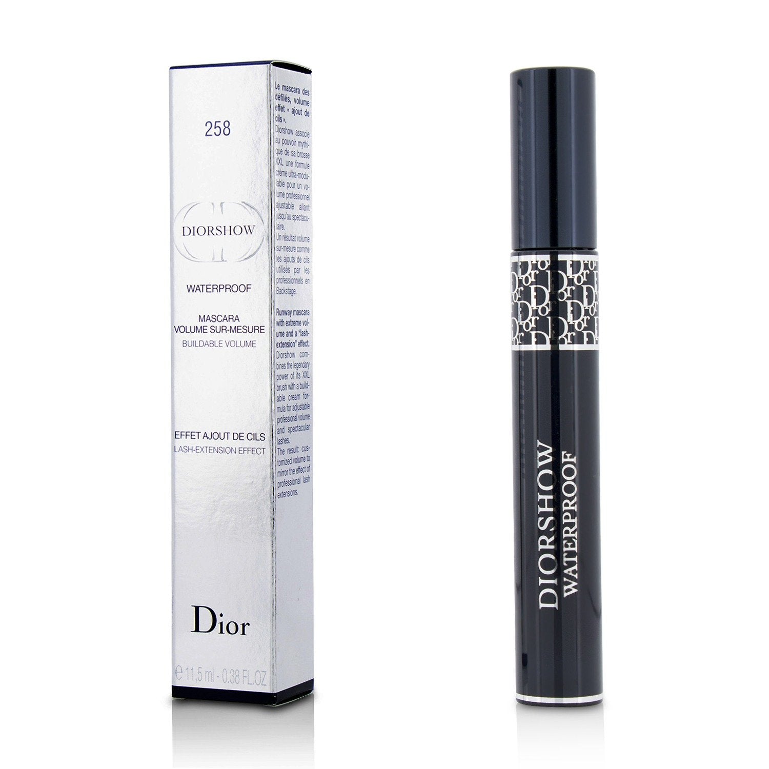 Diorshow Waterproof Mascara Backstage Makeup - Azure Blue