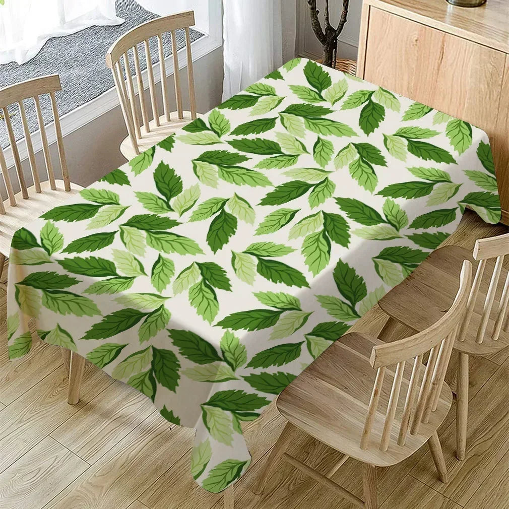 New Arrive Simple Plant Table Cloth Coffee Mantel Redondo Wedding Centerpieces for Tables R2GH01