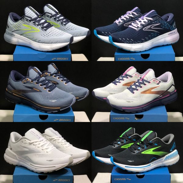 2024 Brooks Brookshoes Alta Propulsão Athletic Trainers Premium Running e Outdoor Shoes para homens e mulheres Treinando Tênis Esportes EUR3
