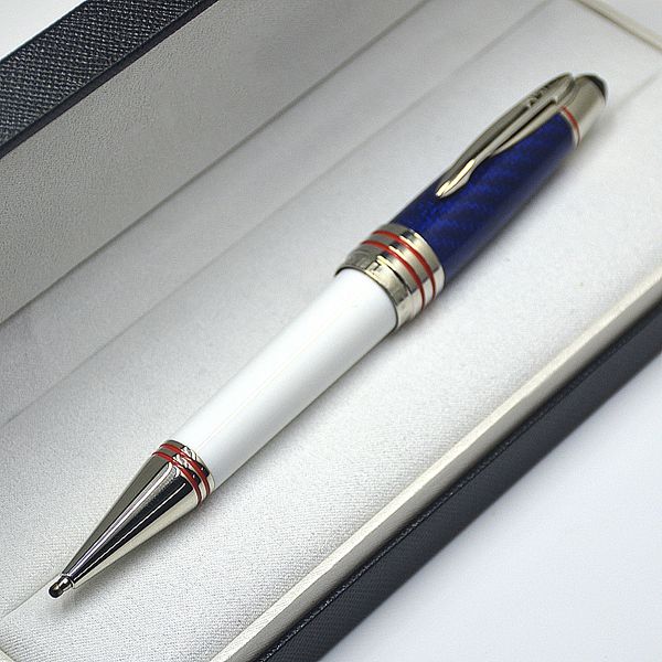 wholesale High quality John F. Kennedy Black Carbon fiber Rollerball Ballpoint pen Fountain pens Writing office school supplies with JFK Ser