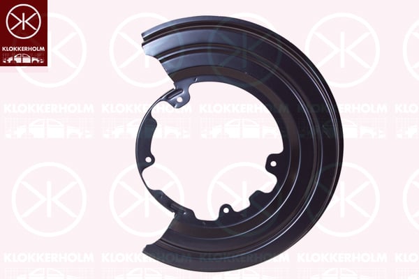 Splash Panel, brake disc KLOKKERHOLM 2094877