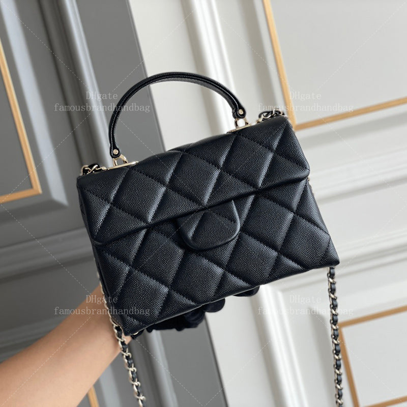 20A Mirror Quality Flap Bag With Top Handle Crossbody Bag Designer Chain Bag Women Handbag With Box 24C60