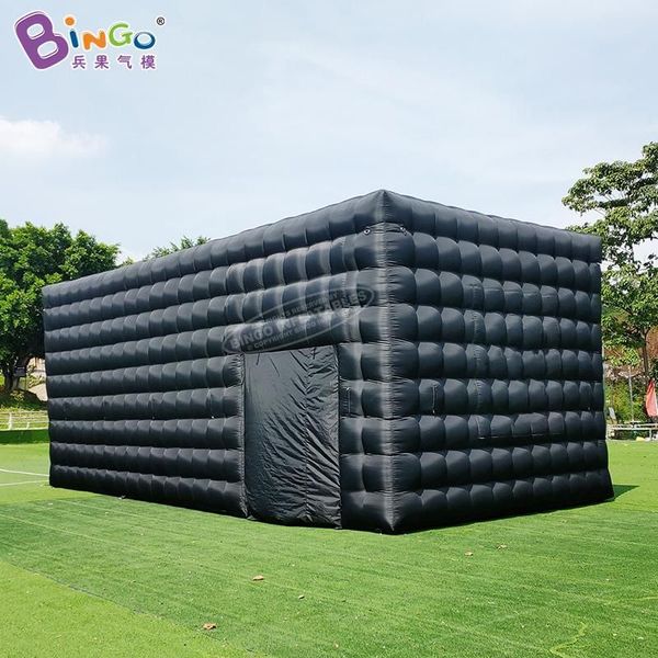 Wholesale Exquisite craft 10x5x4mH (33x16.5x13.2ft) giant inflatable square tent with lights trade show tent for party event decoration toys