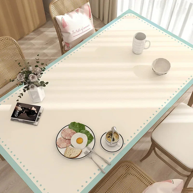 Fitted Tablecloth Crochet Table Runner Dinning Table Small Coffee Table RVKR01