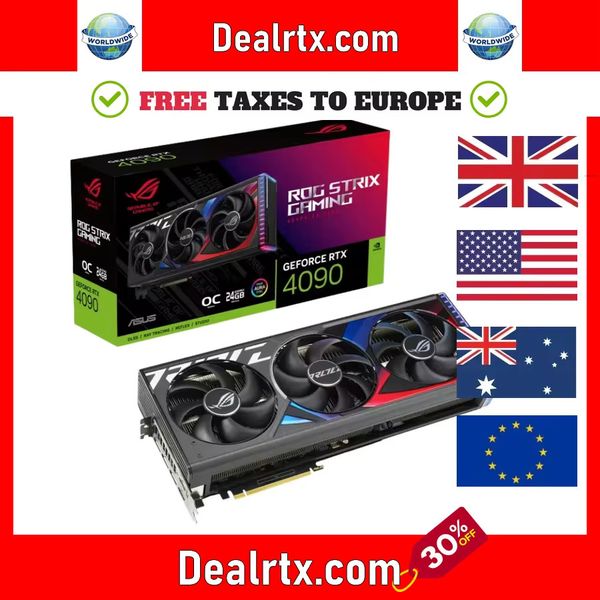 Used Gaming GeForce RTX 4090 24GB GDRR6X 384-Bit HDMI-DP Nvlink Tri-Frozr 3 Ada Lovelace Architecture Graphics Card