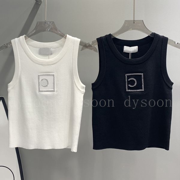 Women Tank Top Size SML Female Summer Vest Black and White 2 Colors Tanks 27758