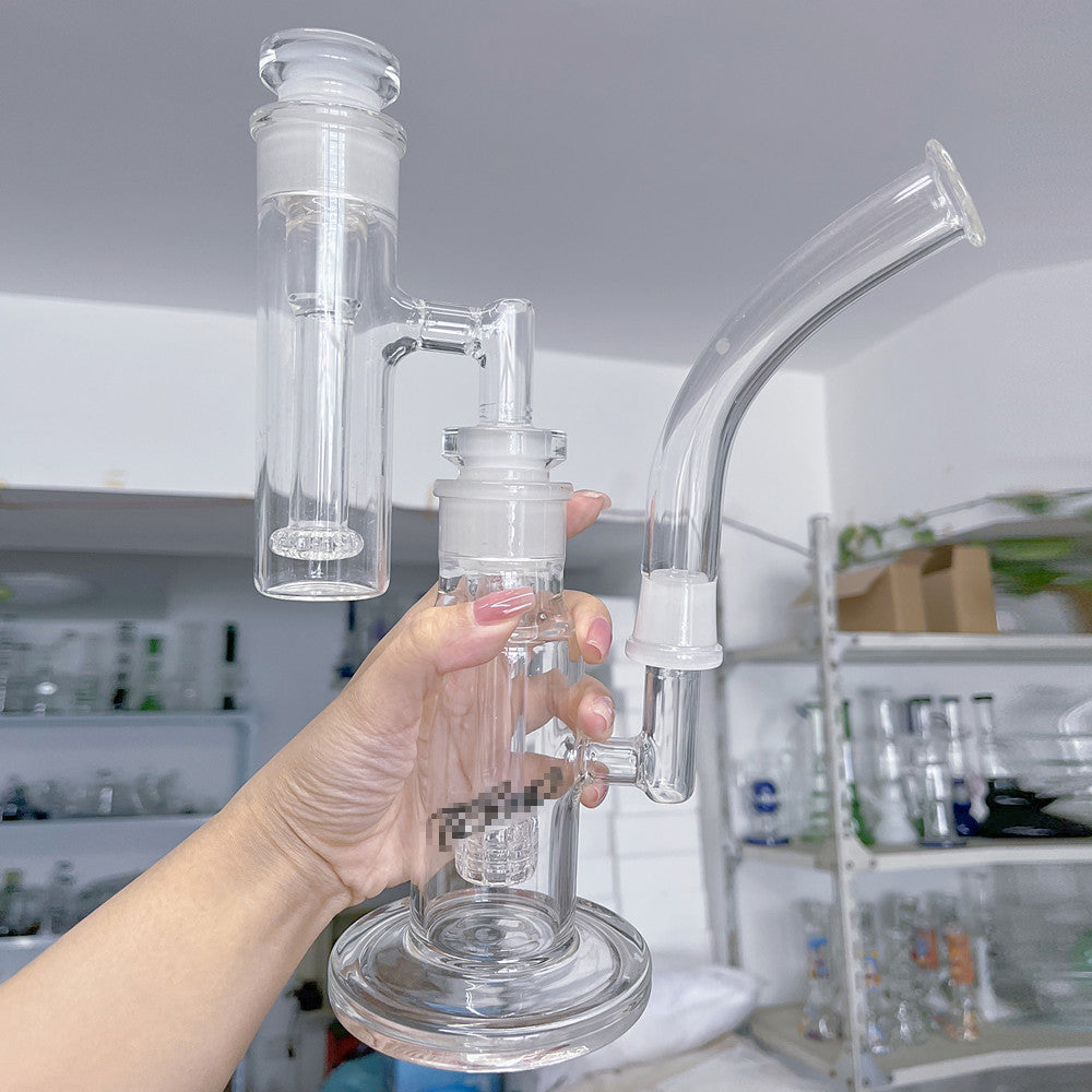 Birdcage Inline Matrix Perc Hookahs Recycler Glass Bongs Ashcatcher Smoking Rig Removable Water Pipes with 18mm Joint