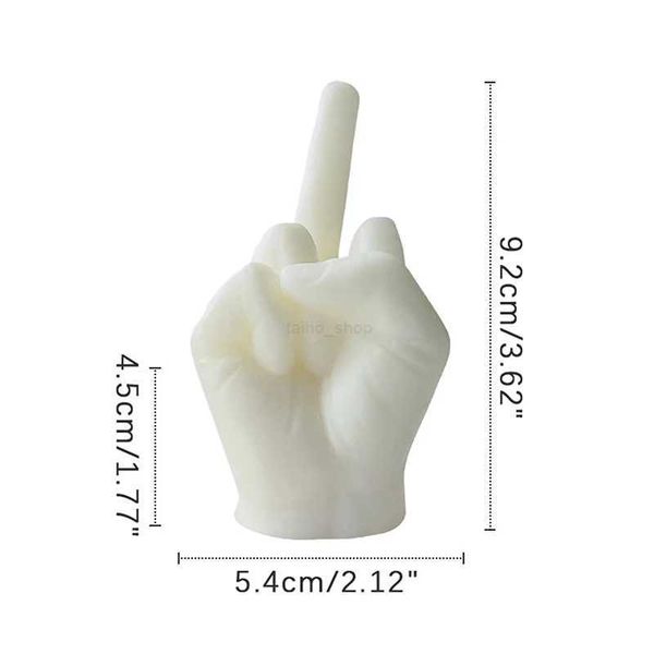 Scented Candle Universal Creative Candles Middle Finger Shaped Gesture Scented Candles Durable Funny Quirky Gifts Home Decoration OrnamentsX