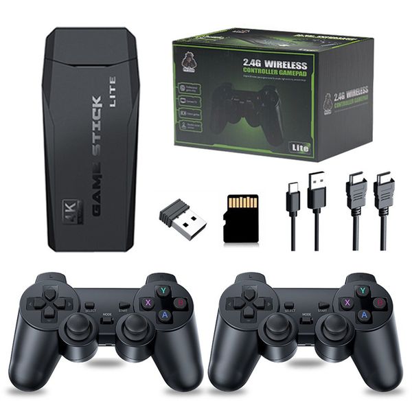 Retro Game Console: 64GB Built-in 20K Games, Wireless Controller, Xmas Gift dh910320090