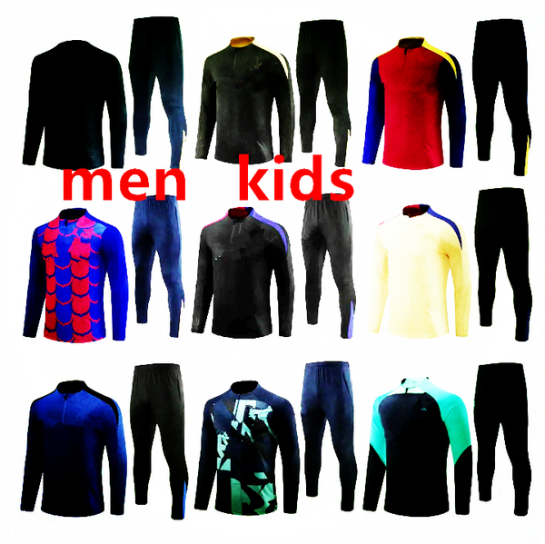 25 26 chandal baRCElone Tracksuit LAMINE YAMAL LEWANDOWSKI soccer TRAINING barcelonaES 23 24 25 GAVI PEDRI FERRAN men kids kit football Trac