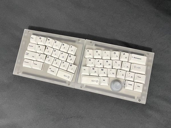 Keyboards Acrylic case for Libra mini 40 custom keyboard Swap Dual Gasket With rocking bar No light 221123