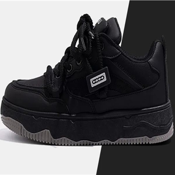 New Versatile Little White Summer Leisure Breathable Anti slip Trendy Thick Sole Fashion Sports Men&#039;s Shoes t3