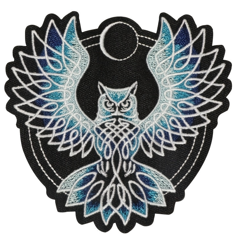 TEMU 1pc -the- Embroidery Iron-on-sew-on Patch - Mixed Colors Intricate For Jackets, Backpacks, Jeans & T-shirts