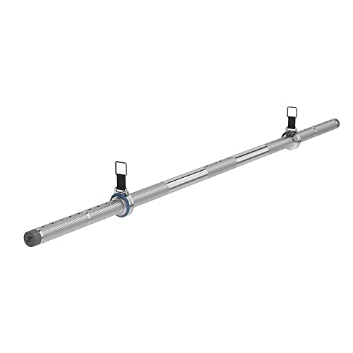 Speediance Adjustable Barbell – Sturdy Strength Training Bar with 24 Notches for Custom Grip Width, for Squatting, Deadlifting, Pushing, Rowing, Gri