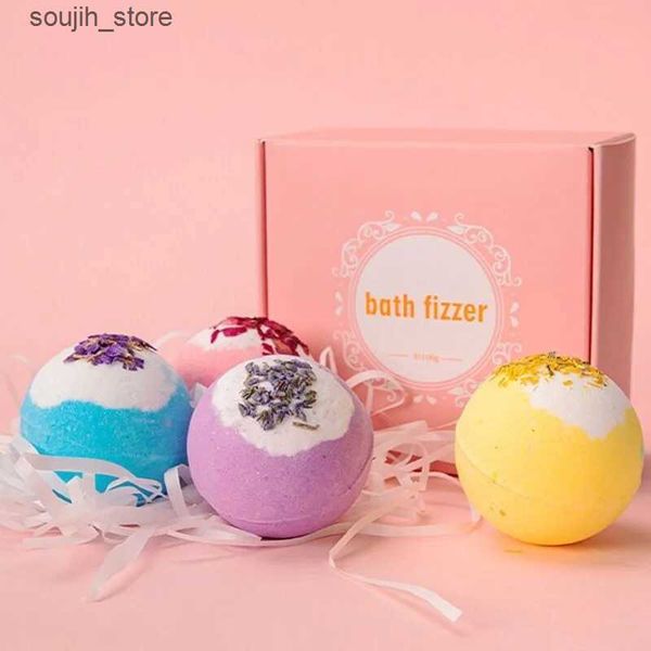 Bubble Bath 100g Bath Salt Ball Gas Pinball Bath Salt Ball Bath Salt Bath Bomb Salt Original Materials Two-Color Explosive L240910