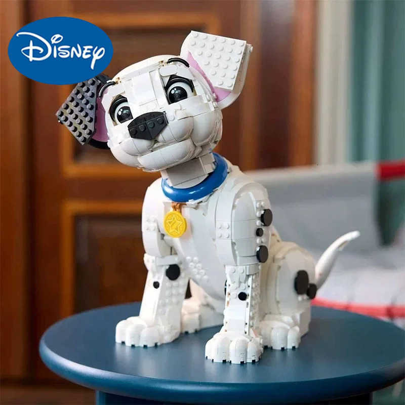 Disney 2025 New 43269 Cartoon 101 Dalmatians Puppy Model Building Block Diy Creative Assembly Educational Toys for kids Gifts H250925