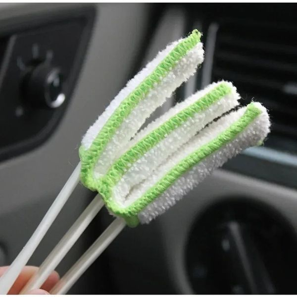 NEW Plastic Brush Tool Auto Air Conditioner Vent Bds Cleaner Accessories Detaig Tools Car Cleaning