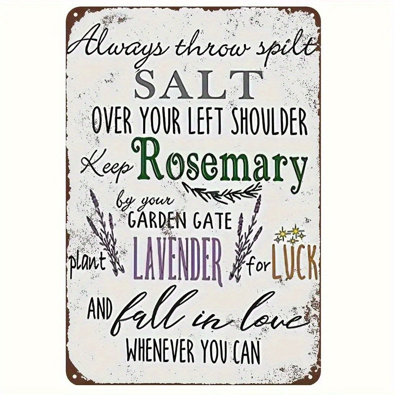 TEMU 1pc Plaque Wall Plaque Decoration, Funny Novelty Metal Sign, , Mural Wall Decoration Gift Tin Sign(8x12''- 20cm* 30cm), For Halloween