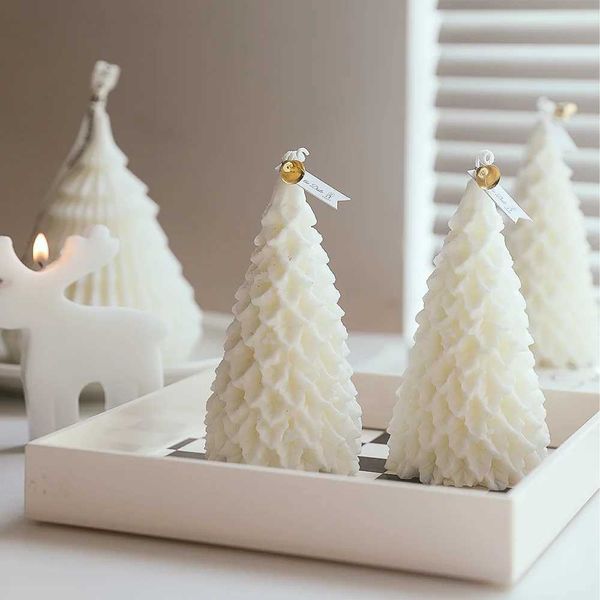 New Year decoration Christmas tree scented candles handmade christmas decorations for he 20 he decorative centerpiece Z241105