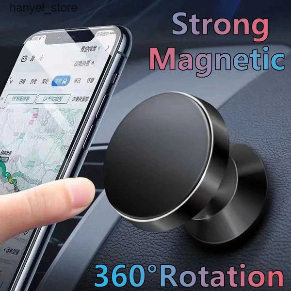 Cell Phone Mounts Holders Magnetic Car Phone Holder 360 Magnetic Mobile Phone Holder Universal Battery Smartphone G Supports iPhone Samsung