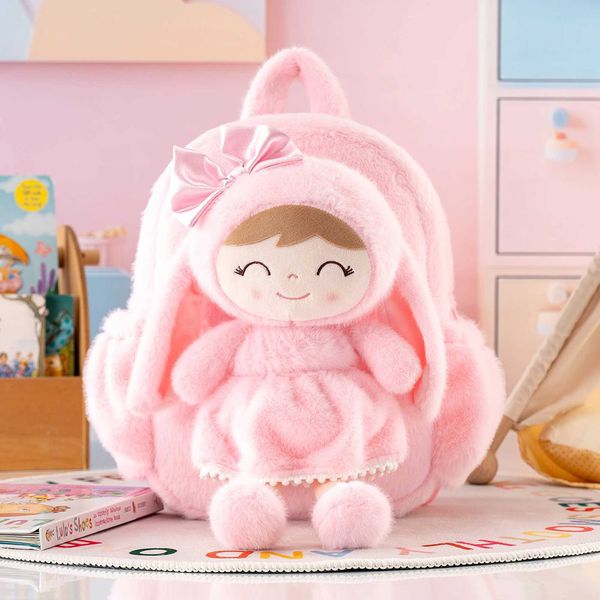 Gloveleya Baby Backpack Animal Backpack Snow Plush Rabbit Toddler Backpacks Ideas Christmas Gifts Baby Shower Presents PinkT250110