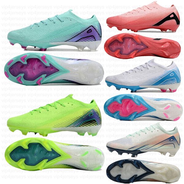 Men Brand New 16 Elite XXV FG Soccer Boots Football Shoes Waterproof Outdoor Lawn Clay Football Match Training Shoes Lace-Up Sports Sneakers