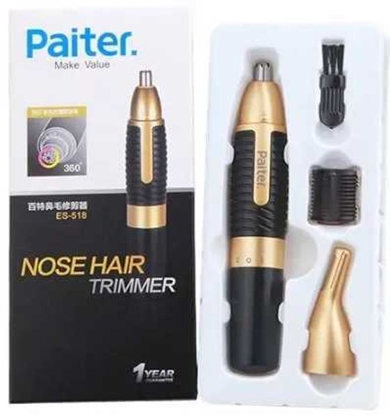 BRAND Nose ear trimmer for men hair removal shaving beard face chop hairs to the nose Shaving kit wholesale nose trimmer Y240909