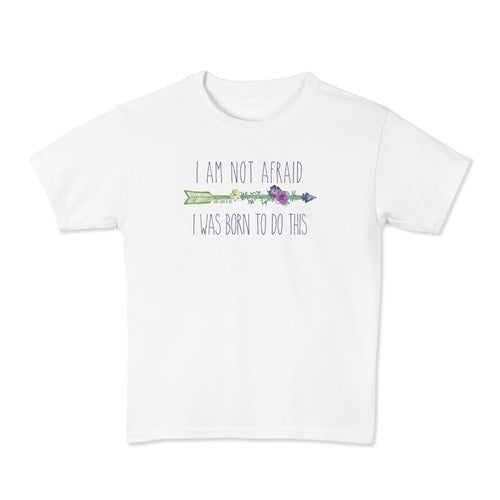 I Am Not Afraid Joan of Arc Children's T-Shirt