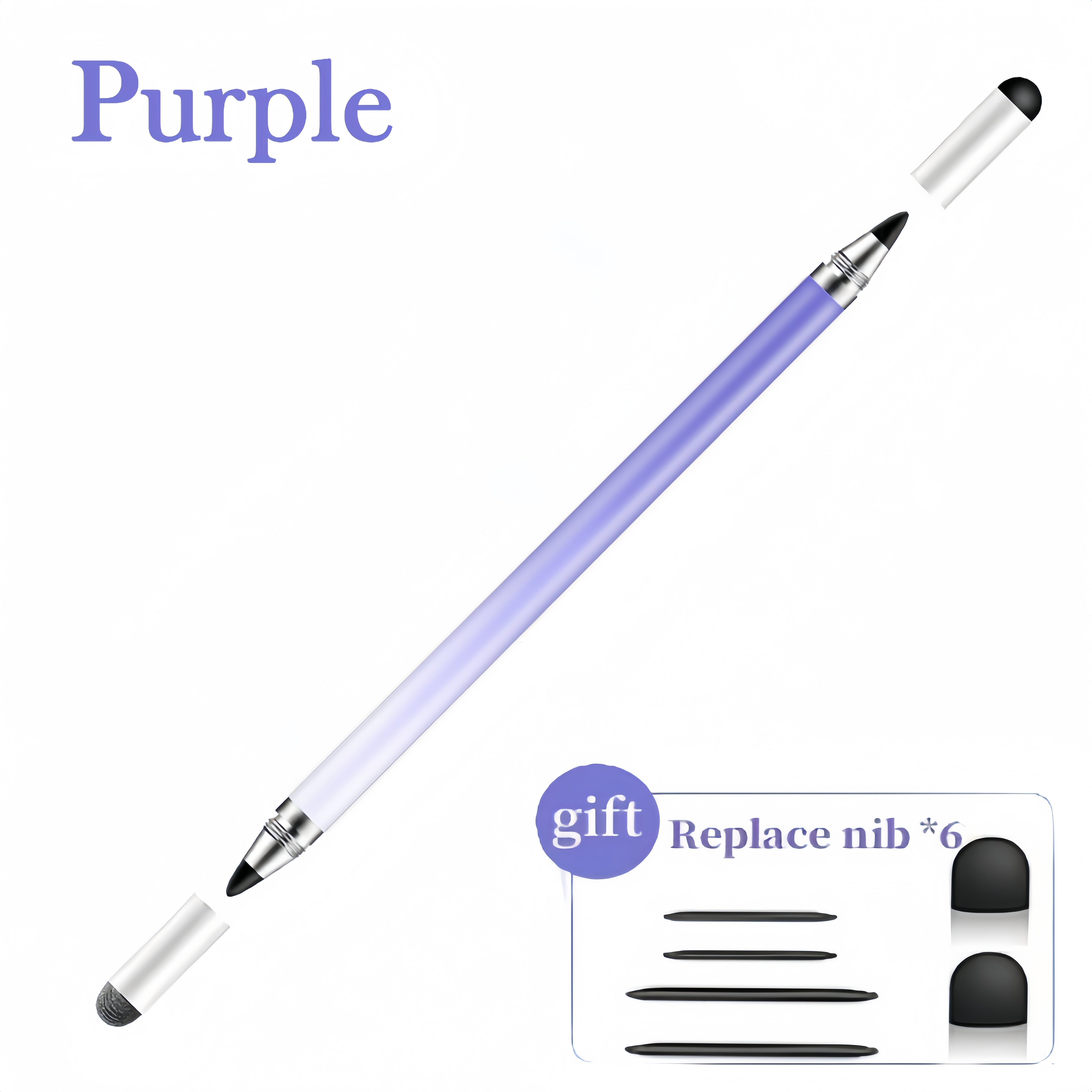 TEMU Stylus Pens For Touch Screens - [] And Precision Touch Screen Stylus Disc Tip, Black Rubber Tip & Mesh Universal For All Capacitive Touch Screen