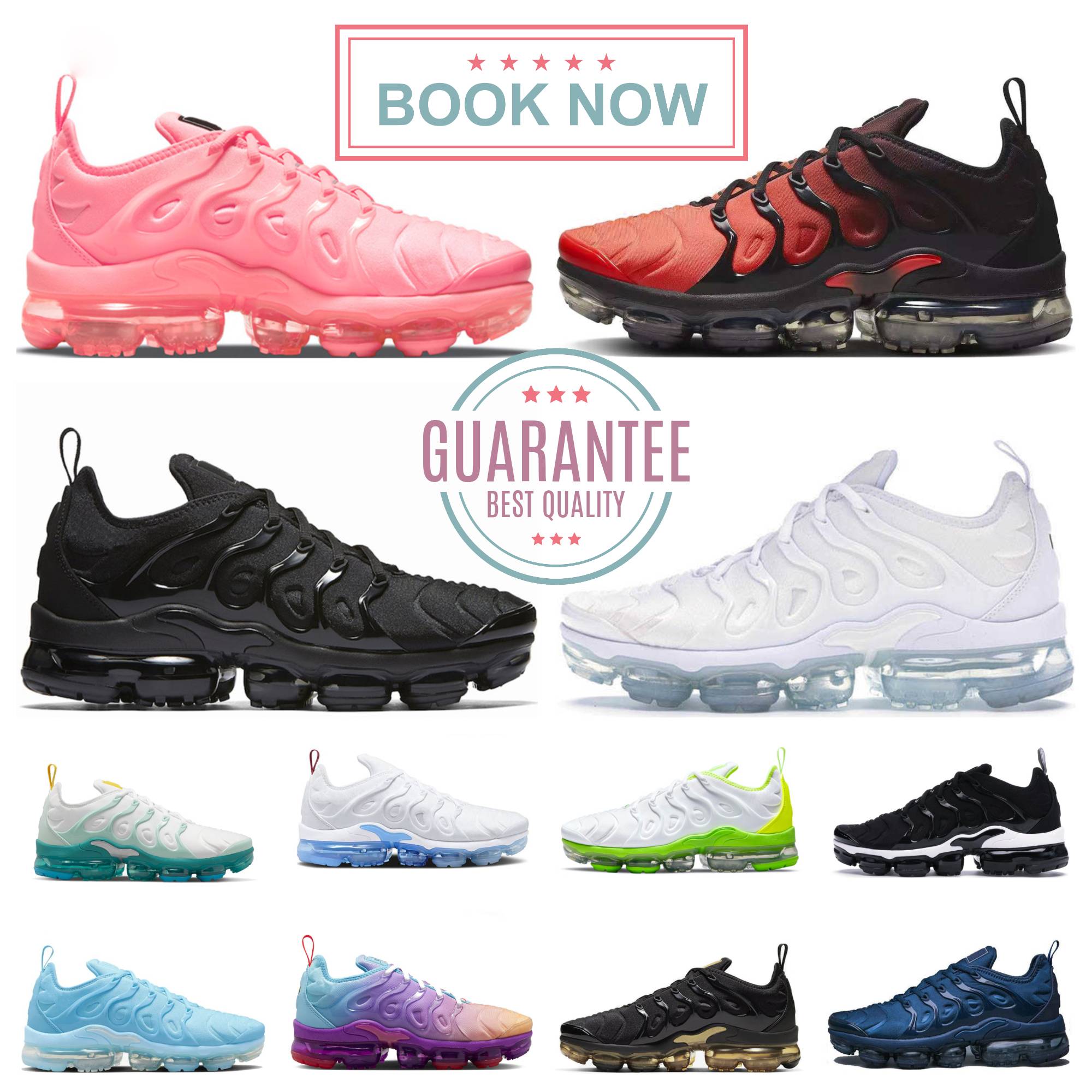 TNPLUS Designer plus Tn running Shoes mens Tns trainers Barely Volt Fireberry Bubblegum Yolk Triple Black Wolf Grey White Red Blue Fury Cherry Women