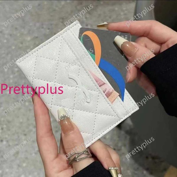 Women CardHolder Ava Designer Wallet Id Coin Cowhide Leather Fashion Key Pouch Mens Card Holders Zippy Purses Chain Money Wallets Keychain20