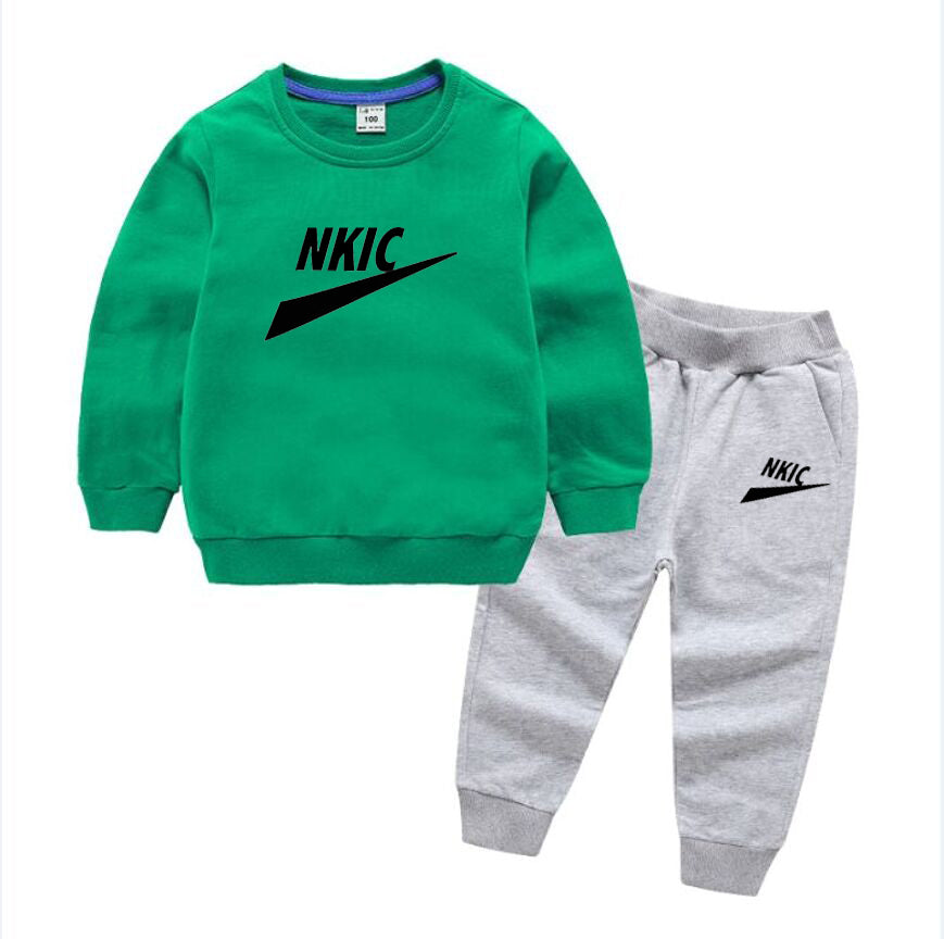 Children Clothing Sets Kids Boys Girls Clothes Kid 2Pcs Long sleeves and trousers Suit Cotton New Summer Baby Boy Outfit