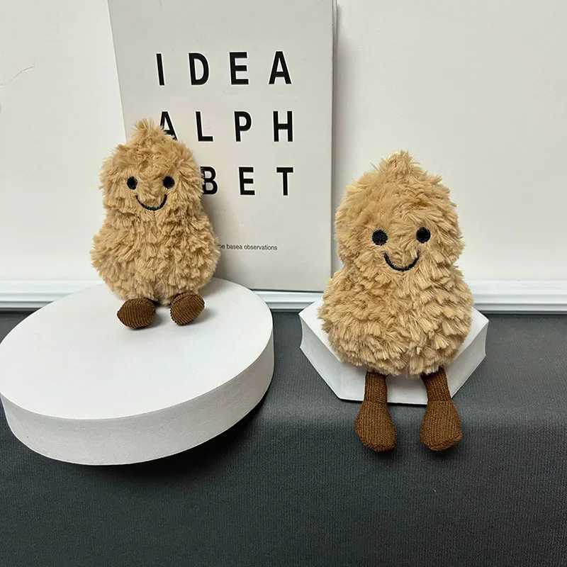 Jelly Cat Peanut Pendant Keychain Bag Accessories Cute Peanut Dolls for Boys and Girls Holiday Girls Friends Gift Wholesale W250411