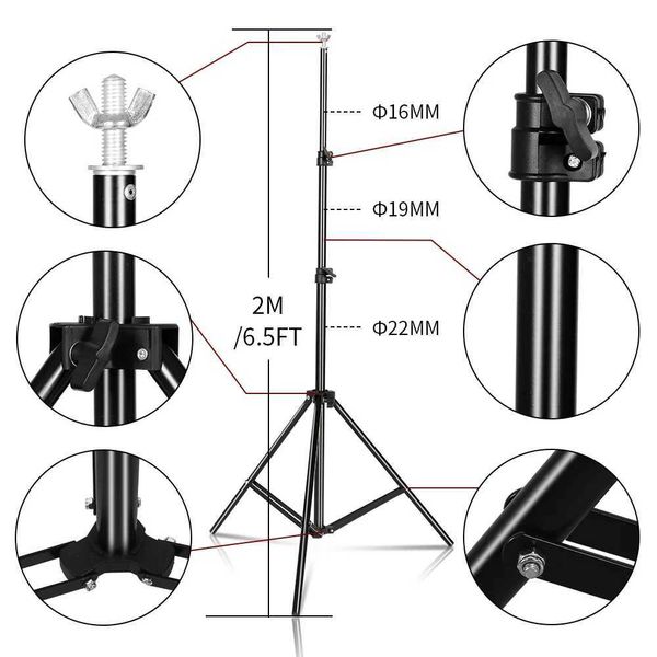Tripods Background bracket support Studio Light tripod photo background birthday ChromaKey weight pack Y240615CZQI